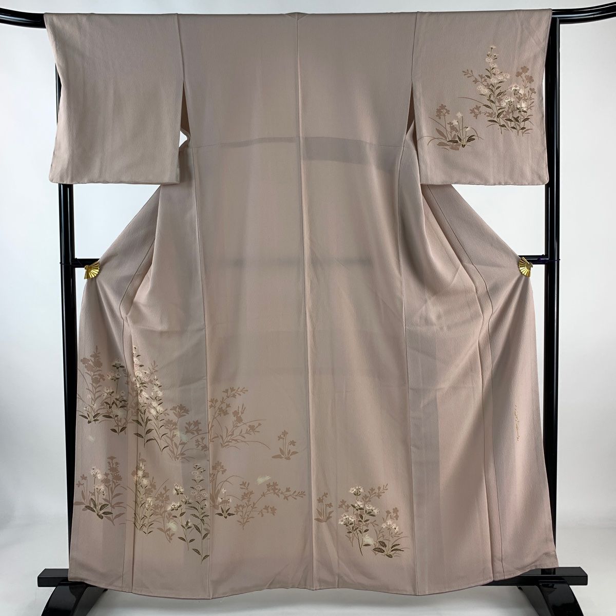 付下げ 身丈160cm 裄丈66cm 正絹 逸品 【中古】 美品】 付下げ 身丈160cm 裄丈66.5cm 正絹 名品 【中古】の通販 by
