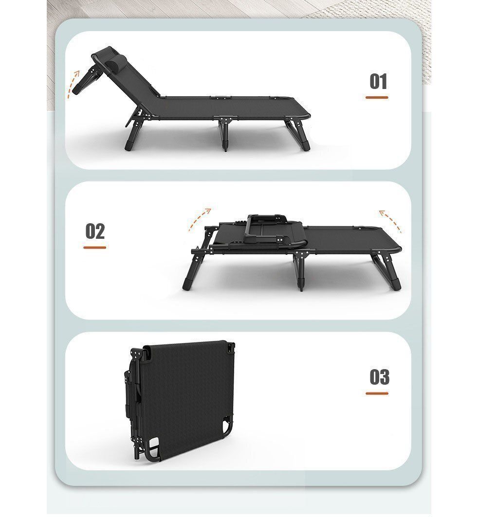 家庭用簡易折りたたみベッド昼休み神器オフィスの大人の昼寝ベッド屋外の小さいベッド付き添いベッド 56cmx176cm MARWIL-DEMENAGEMENTS_CH