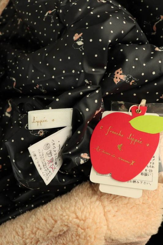 フランシュリッペ franche lippee ドット柄 中綿ジャケット