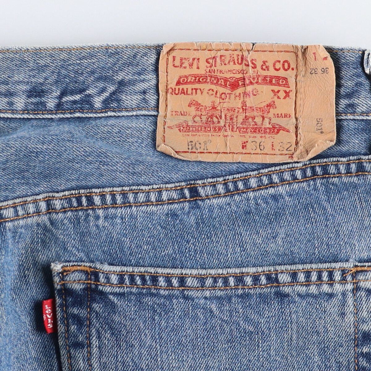 全品100％最安値! 古着 00年代 リーバイス Levi s 501 ストレートデニムパンツ メンズw36相当 eaa588909