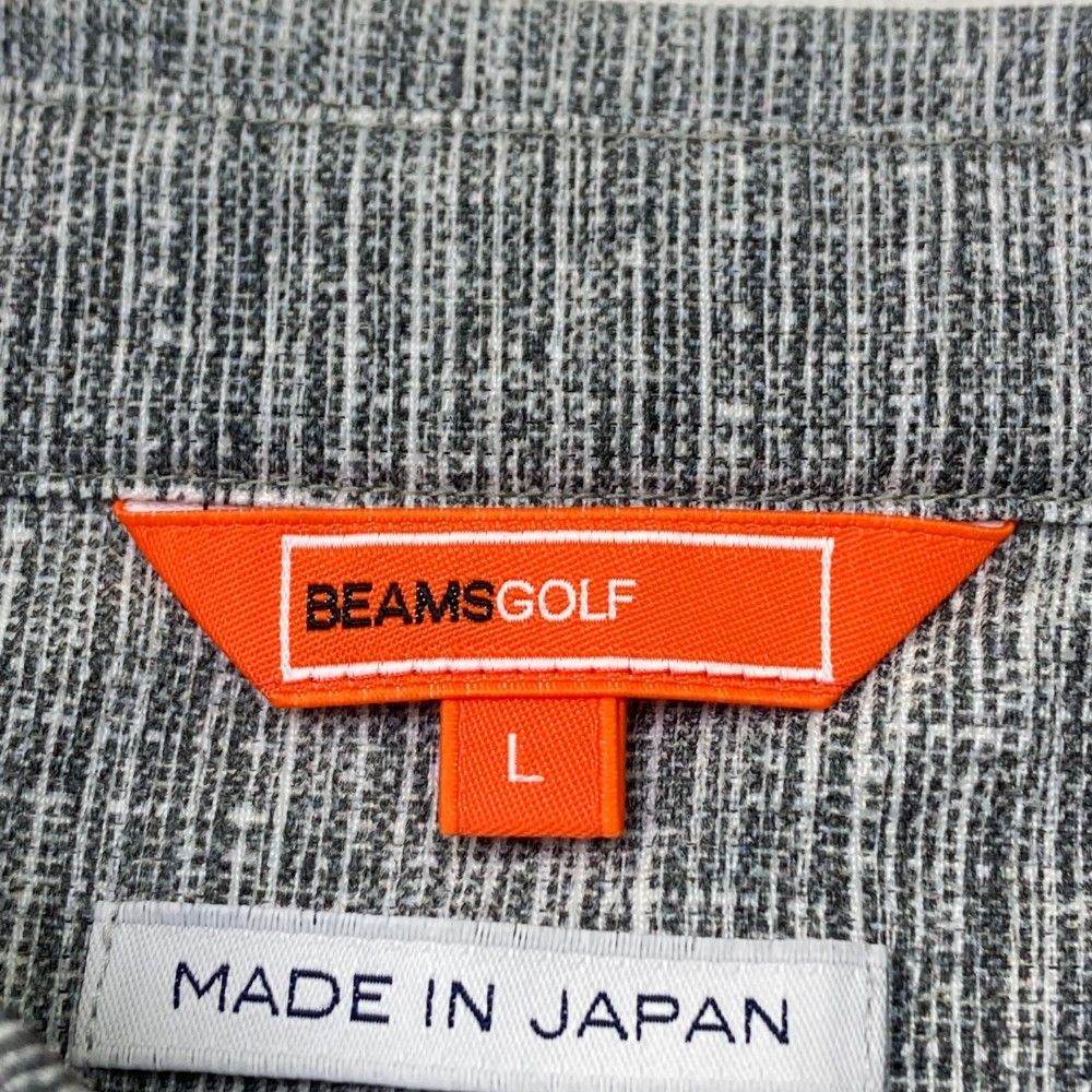 新品　BEAMS GOLF ビームスゴルフ　　半袖ボタンシャツ 新品 BEAMS GOLF ビームスゴルフ 半袖ボタンシャツ BEAMS GOLF