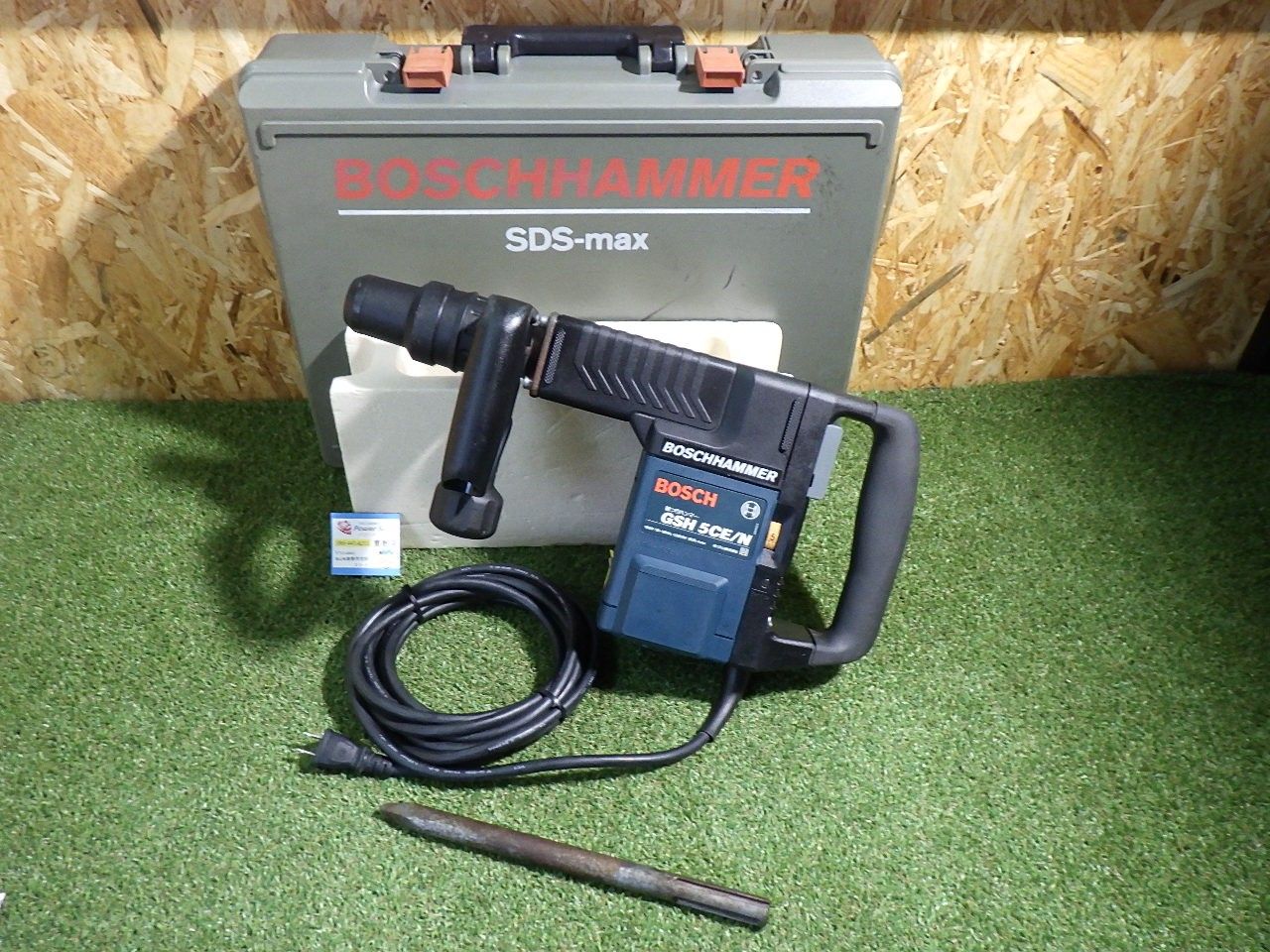 コンクリートの破つり作業などに ボッシュ BOSCH 破つりハンマー GSH5CE|N 品