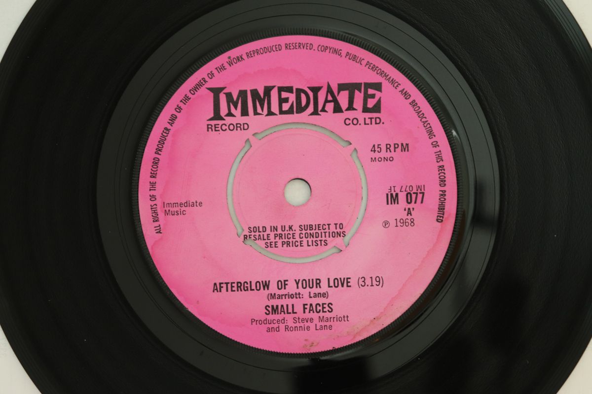 あや　他の方のご購入は出来ません。 英7” Small Faces Afterglow Of Your Love / Wham Bam Thank You Man