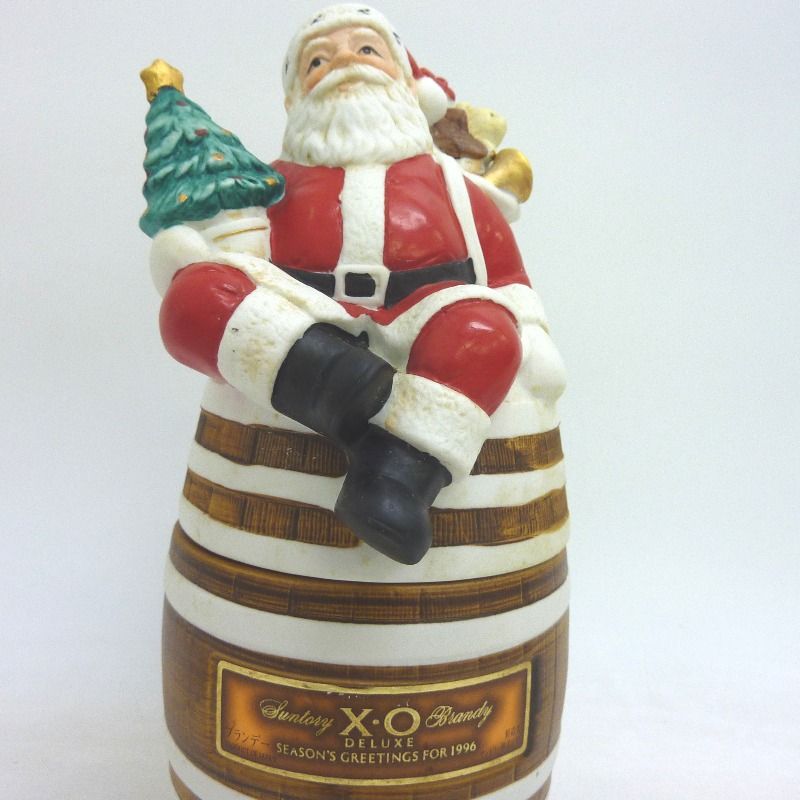 大阪府配送限定 サントリー XO クリスマスサンタボトル 700ml 箱付