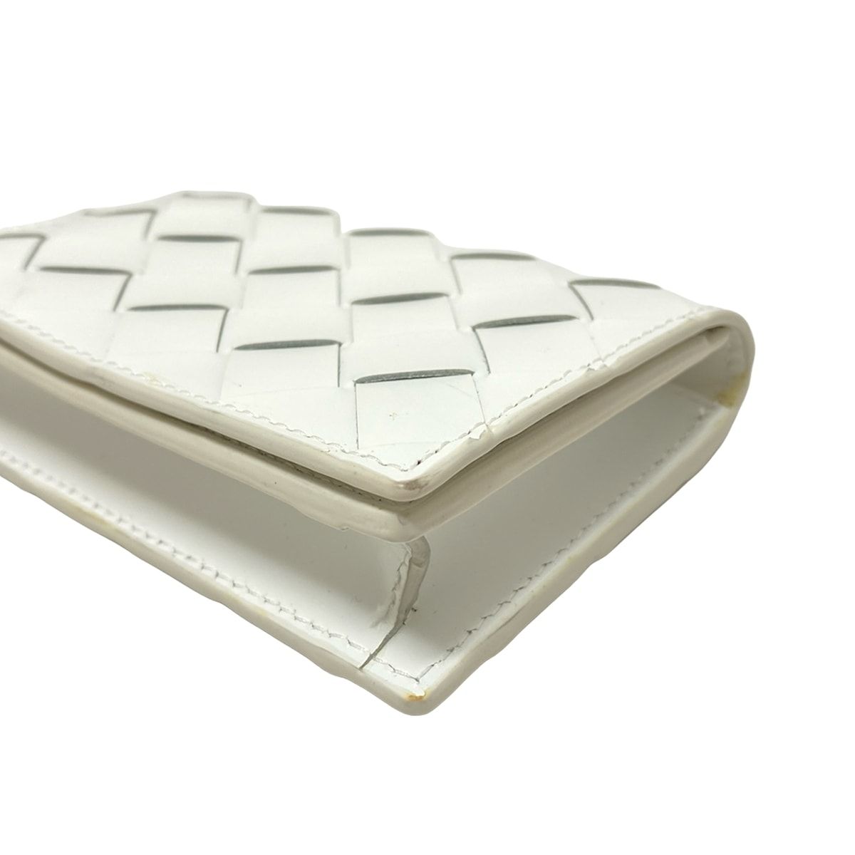 BottegaVeneta ボッテガヴェネタ カードケース 名刺入れ ホワイト系