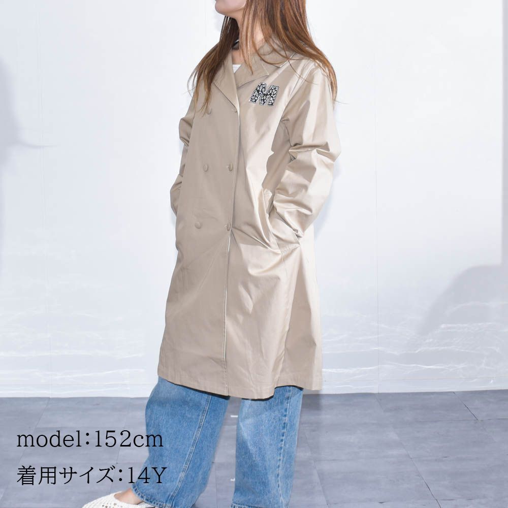 マルニ キッズ トレンチコート ロゴ 大人もOK レディース MARNI KIDS