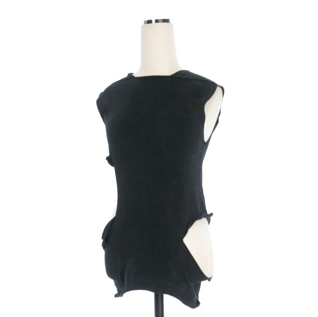 リックオウエンス Rick Owens 19SS BABEL期 アシンメトリー ノースリーブニット タンクトップ