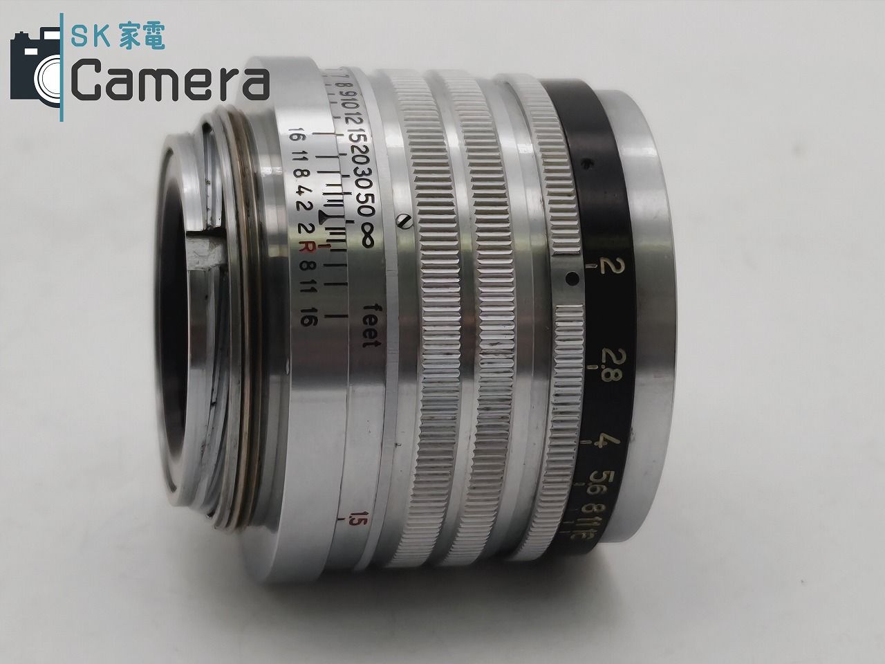 Nikon NIKKOR-H・C 5cm F2 黒帯 L39 2023年10月清掃 ニコン 実用 ③ 