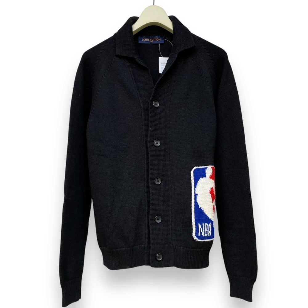 LOUIS VUITTON × NBA 21SS ジャイアントモノグラムロゴカーディガン S