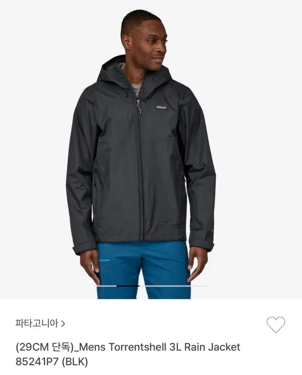 patagonia パタゴニア Torrentshell 3L レインコート BLK