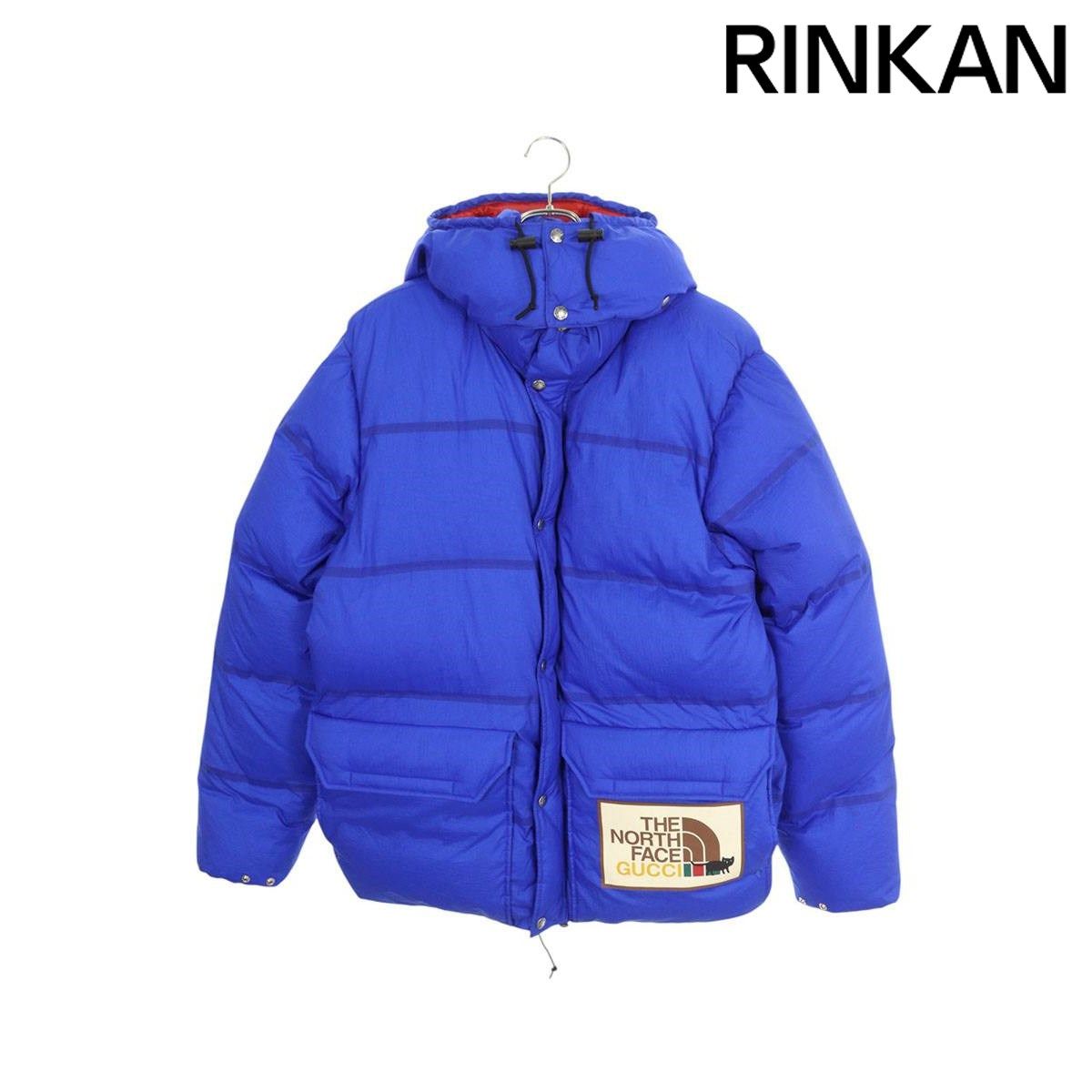 グッチ x ザ・ノースフェイス★ダブルロゴダウンジャケット ノースフェイス x グッチ 第2弾 コラボダウン ロゴ 21121001