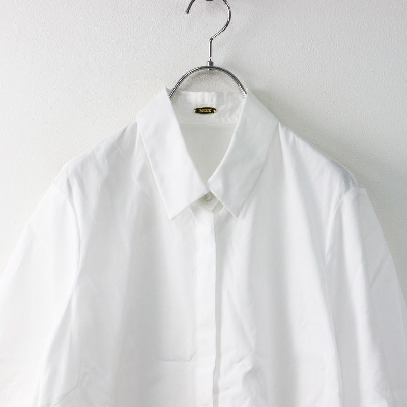 2025SS ミューズ ドゥーズィエムクラス MUSE Deuxieme Classe TIDY BROAD シャツ /ホワイト トップス カットソー【2400014552188】 TIDY BROAD シャツ（シャツ／ブラウス）｜Deuxieme Classe