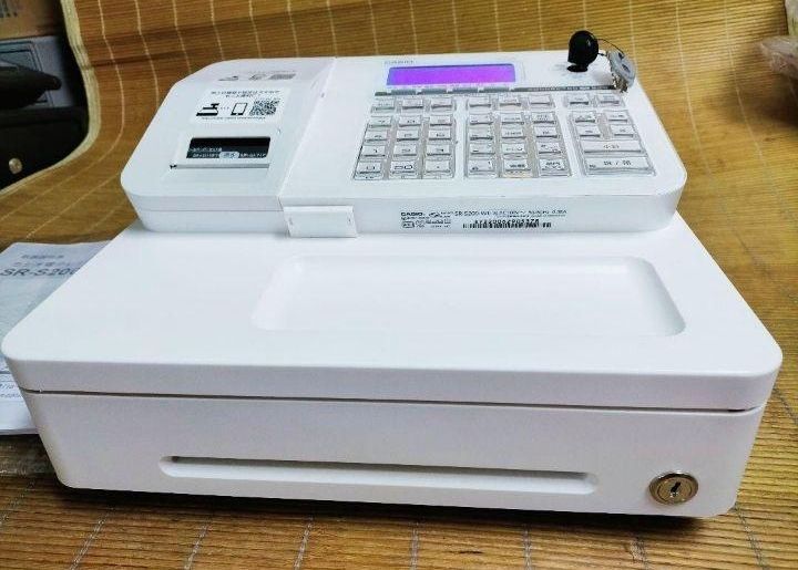 カシオレジスター　SR-S200　最新機種　スマホで設定売上管理　253259 カシオレジスター SR-S200 最新機種 スマホで設定売上管理