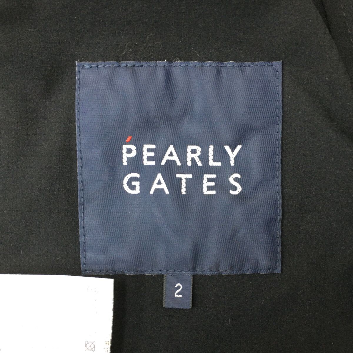 PEARLY GATES レディースジャケット サイズ2 ネイビー サイズ：2 PEARLY GATES パーリーゲイツ 蓄熱スニードジャック