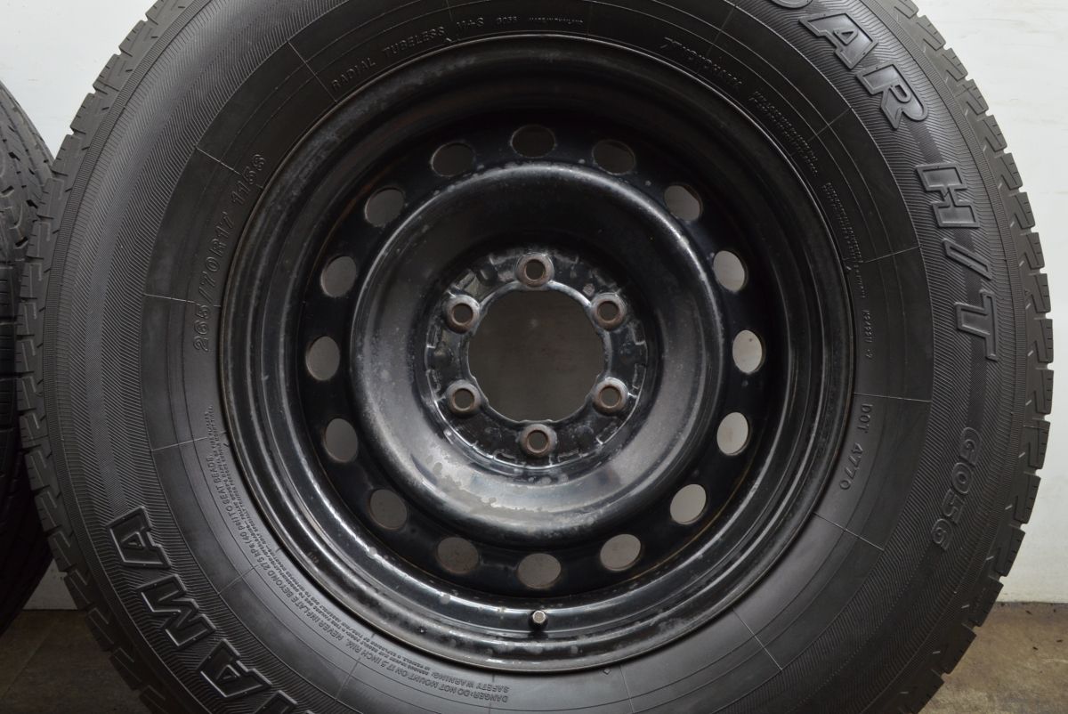 中古タイヤ265/70R17　ヨコハマジオランダー　FJクルーザー、JEEP等 中古タイヤ265/70R17 ヨコハマジオランダー FJクルーザー、JEEP等 楽天