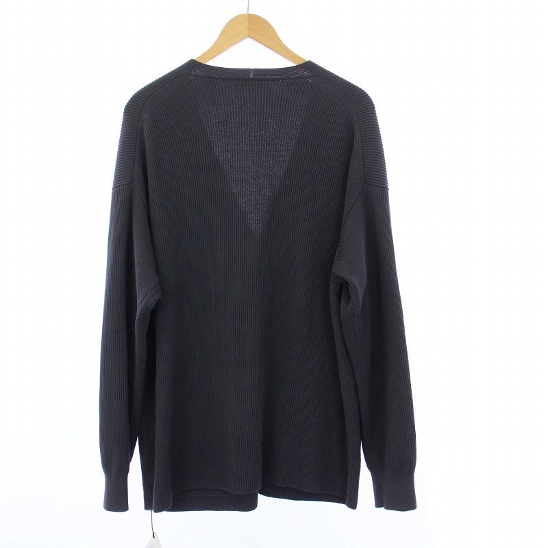 オーラリー AURALEE タグ付き 22SS Super Hard Twist Rib Knit Big