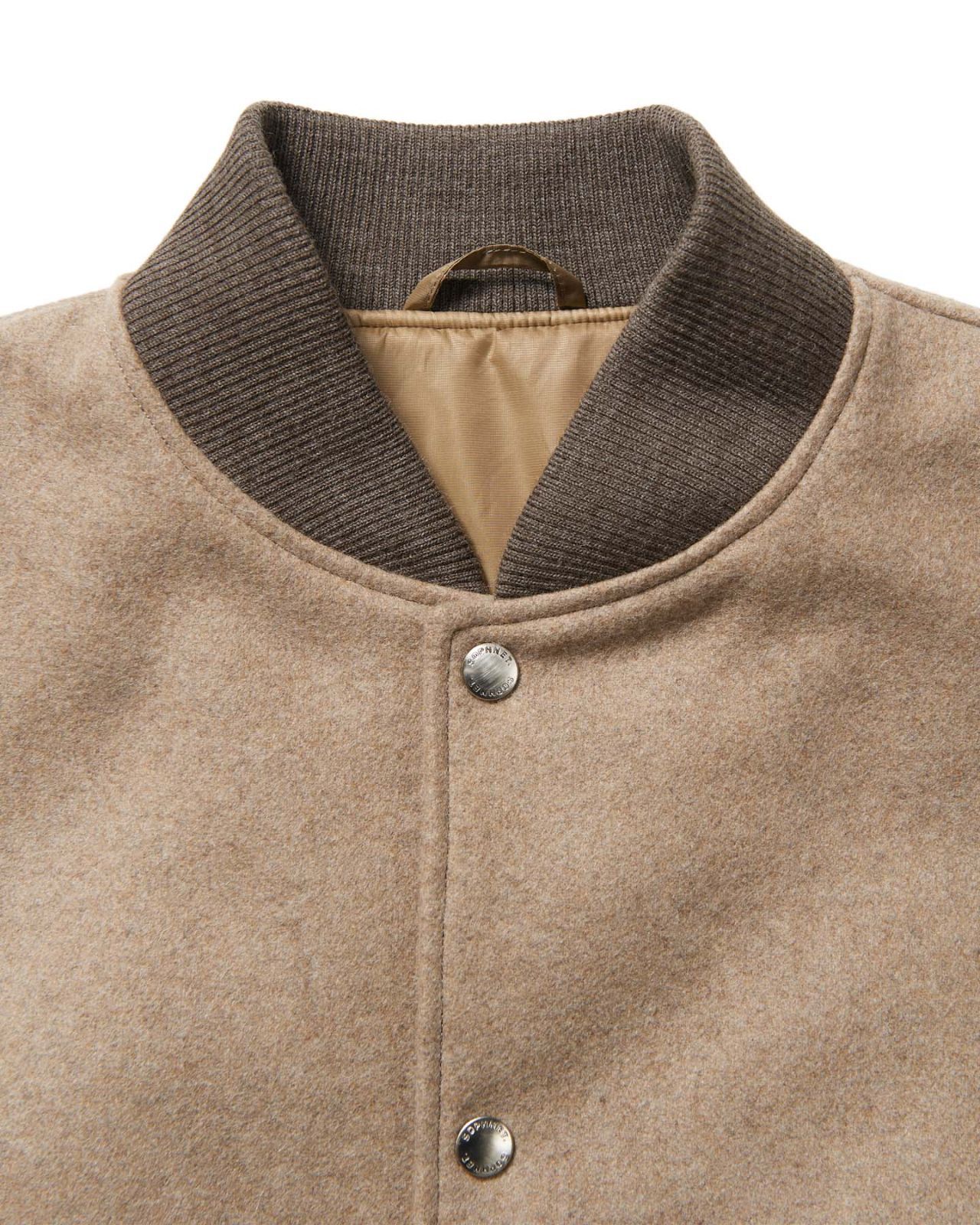 SOPHNET.LEATHER SLEEVE VARSITY JACKET ジャケット SOPH-242009 