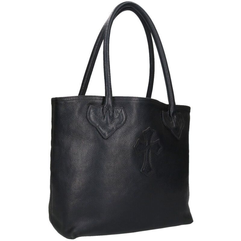 クロムハーツ FS TOTE|FSトート クロスパッチ付きレザートートバッグ メンズ