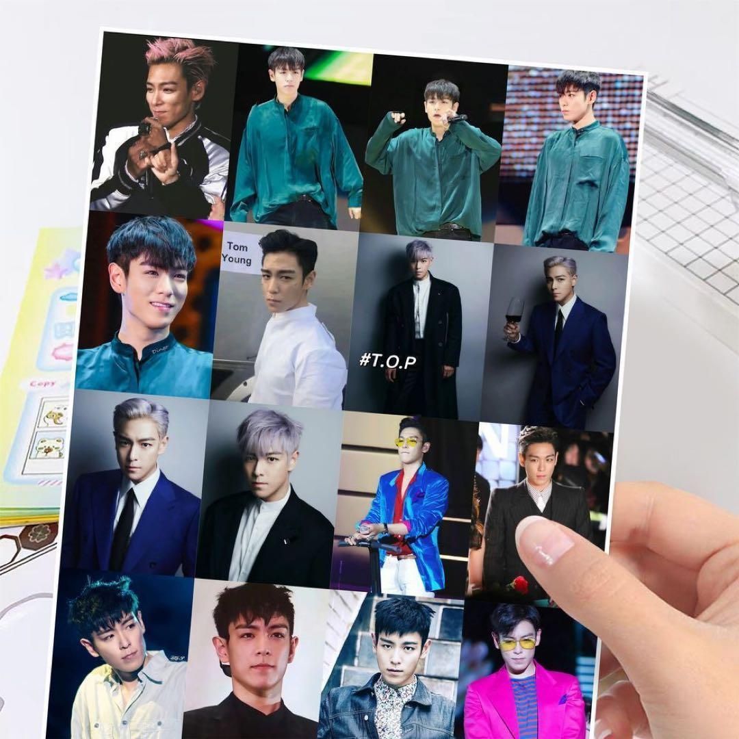 BIGBANG - 👑BIGBANG T.O.P マスク＆フォトステッカーセット