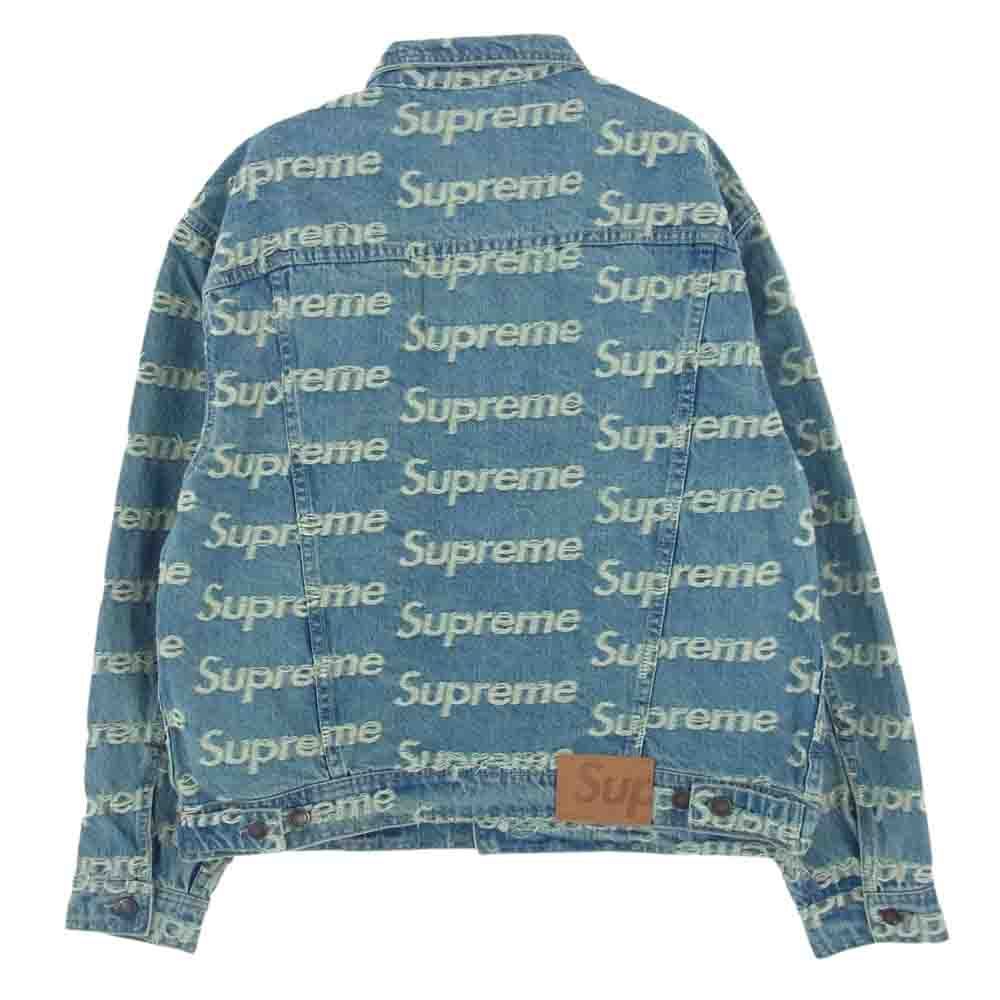 Supreme シュプリーム デニムジャケット 21SS Frayed Logos