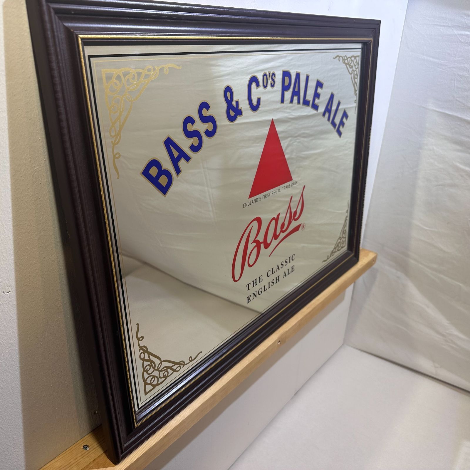 BASS PALEALE バスペールエール ビンテージ パブミラー バス ペール