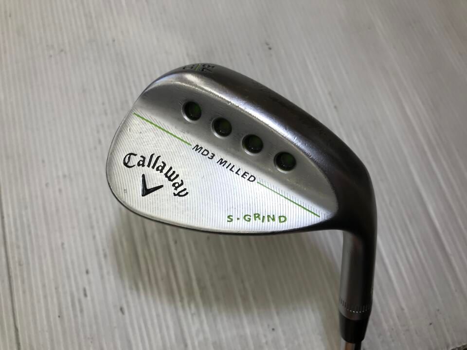 【即納】MD3 MILLED クロムメッキ | 54 | S400 | ダイナミックゴールド | 中古 | ウェッジ | キャロウェイ