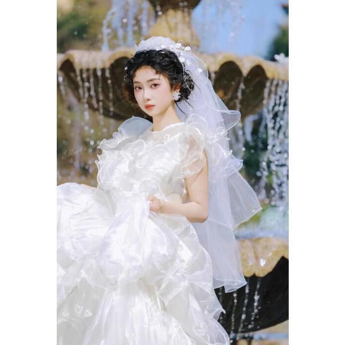 ウエディングドレス レトロ婚