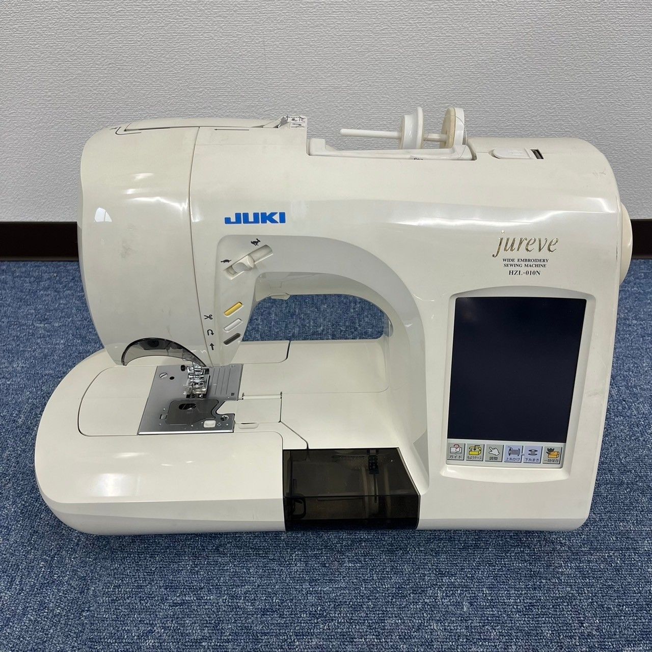 中古美品】JUKI ジューキ jureve ジュレーブ HZL-010N ミシン 刺しゅう機付き - メルカリ