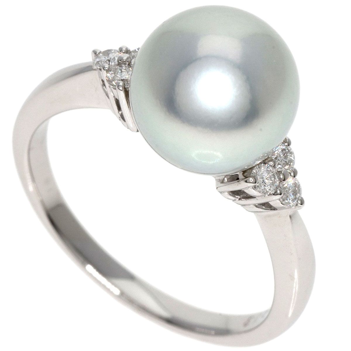 SELECT JEWELRY パール 真珠 ダイヤモンド リング・指輪 PT900
