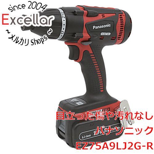bn 16 Panasonic 18V マルチインパクトドライバー EZ75A9LJ2G-R 赤 ♥