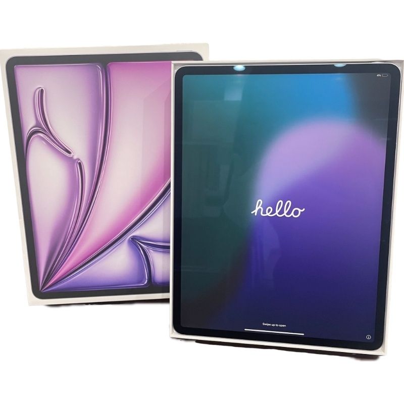 SIMフリー Apple iPad Air 13 M2 Wi-Fiモデル 128GB NV2C3J|A Appleストア 品 パープル タブレット バッテリー最大容量95％ 12510R1