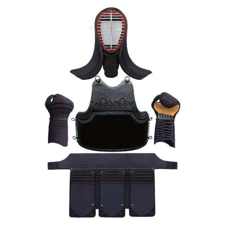 剣道 小学生用 6mm 織刺防具 set