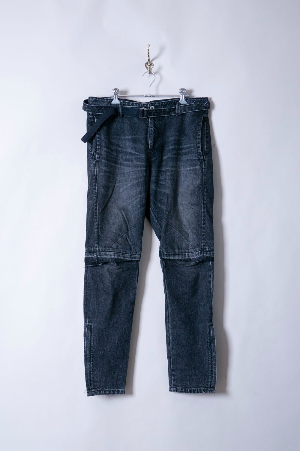 sacai レイヤード デニム パンツ BEYONDEXX x SACAI ビヨンデックス サカイ ワイドテーパード