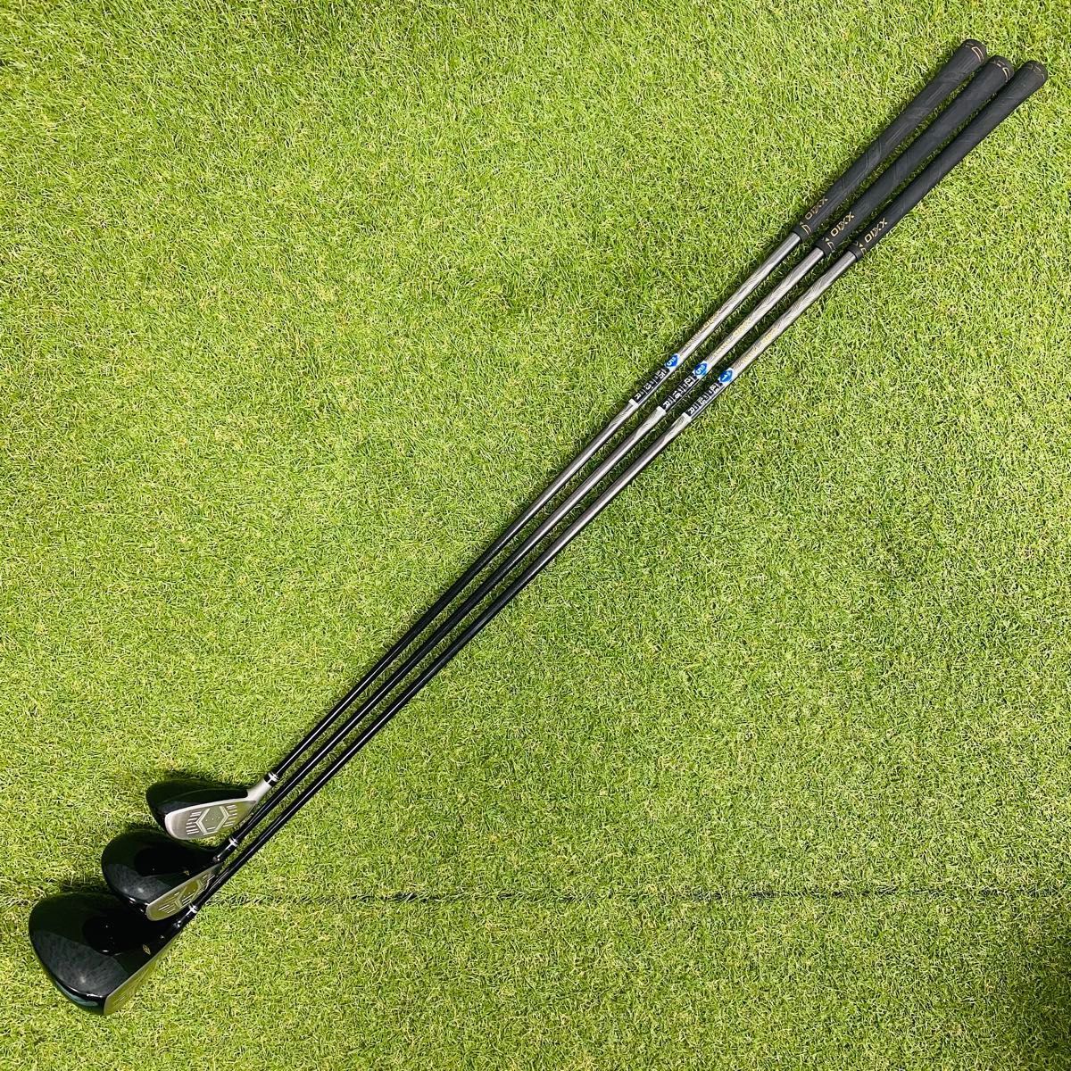 【最高級】11代目ゼクシオプライム SP-1100 1W 5W 5UT 3本 R 最高級】11代目ゼクシオプライム SP-1100 1W 5W 5UT 3本 R