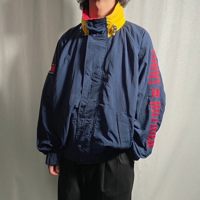 90年代 TOMMY HILFIGER トミーヒルフィガー ナイロンセーリング