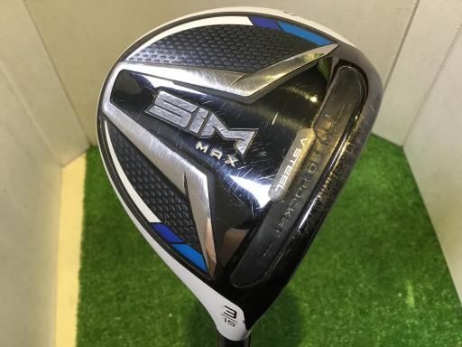 テーラーメイド SIM MAX 3W フェアウェイウッド FW リシャフト フレックスその他 メンズ 男性用 右利き 右用 Dランク ゴルフクラブ