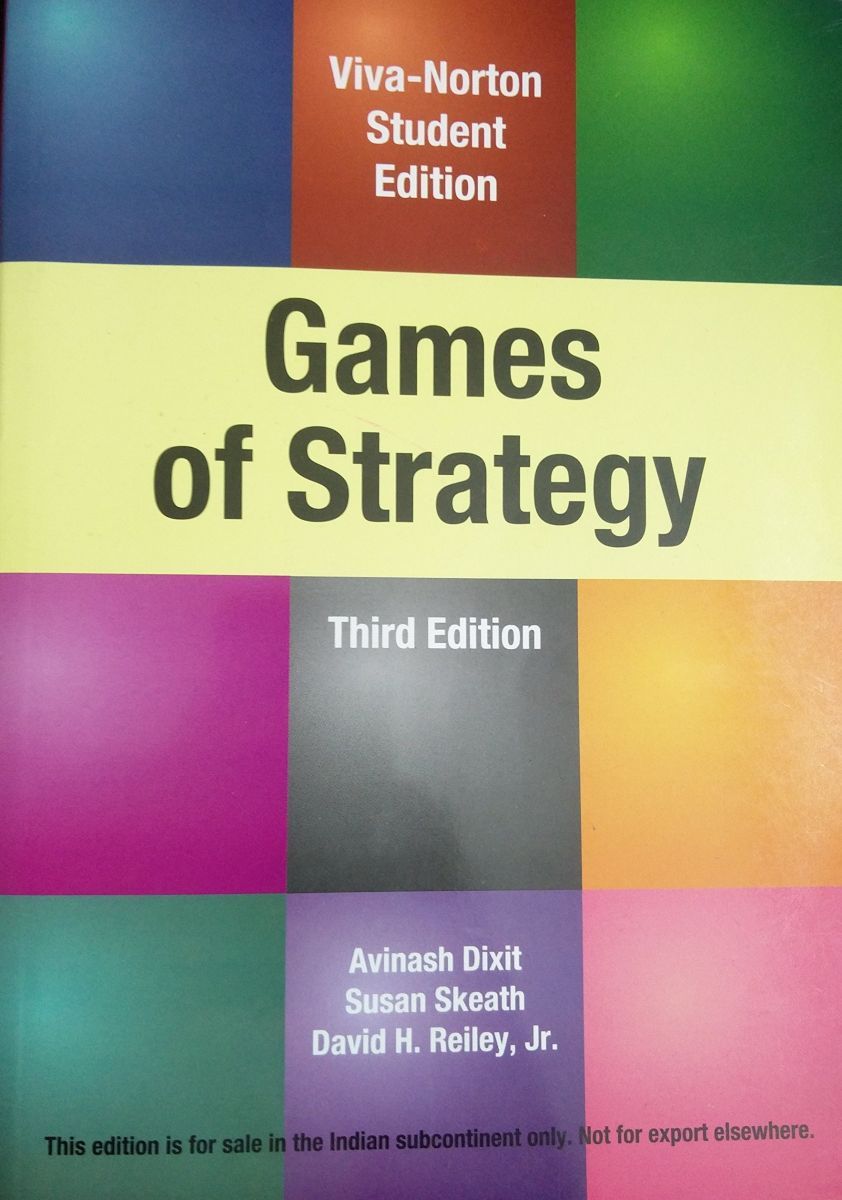  Games of Strategy Wood， Morris; Dixit， Avinash K. 語学・辞書・学習参考書
