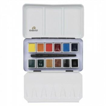 レンブラント固形水彩絵具 モノピグメント12色セット T0583-8690 409458