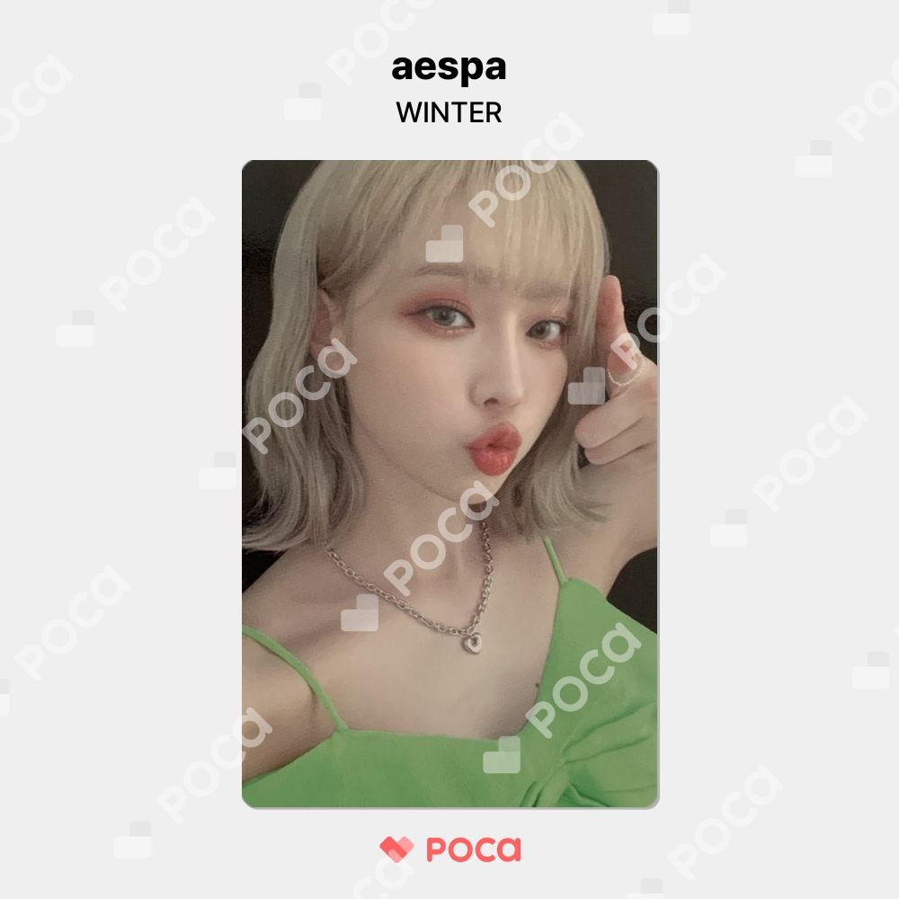 aespa smtown AR ウィンター スロット トレカ aespa smtown AR ウィンター スロット トレカ
