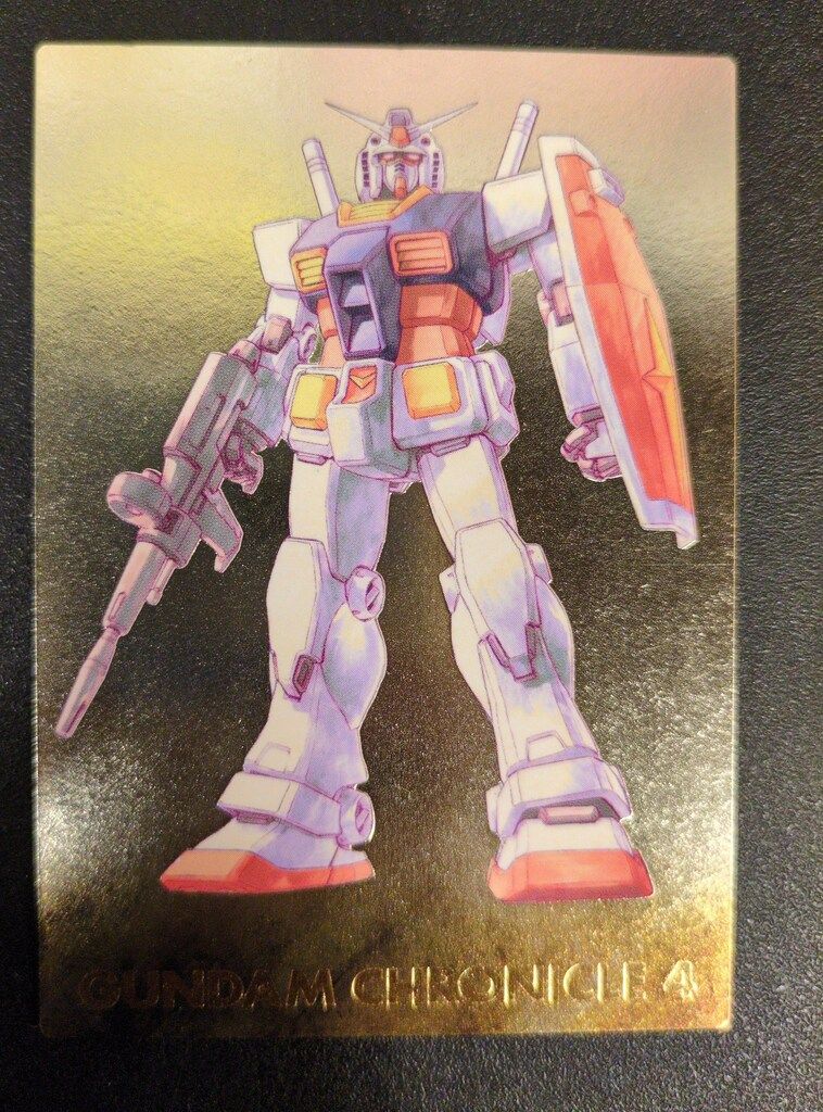 バンダイ カードダスマスターズ ガンダムクロニクル
