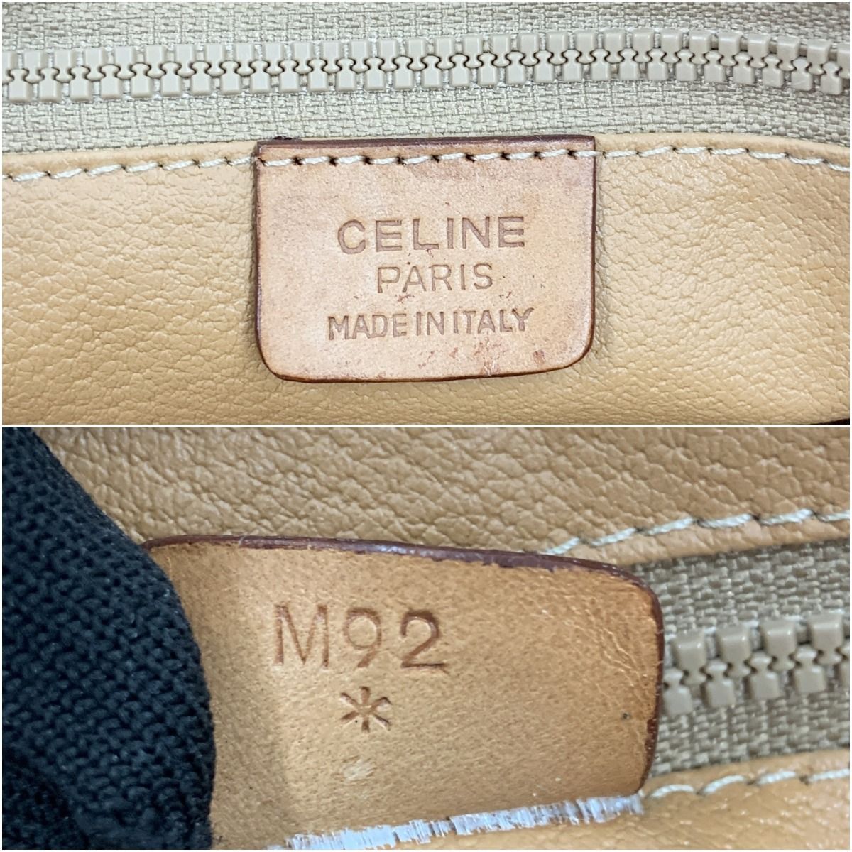 新品続々入荷中！ 〇〇CELINE セリーヌ マカダム柄 トリオンフ クラッチバッグ セカンドバッグ M92 海外通販！