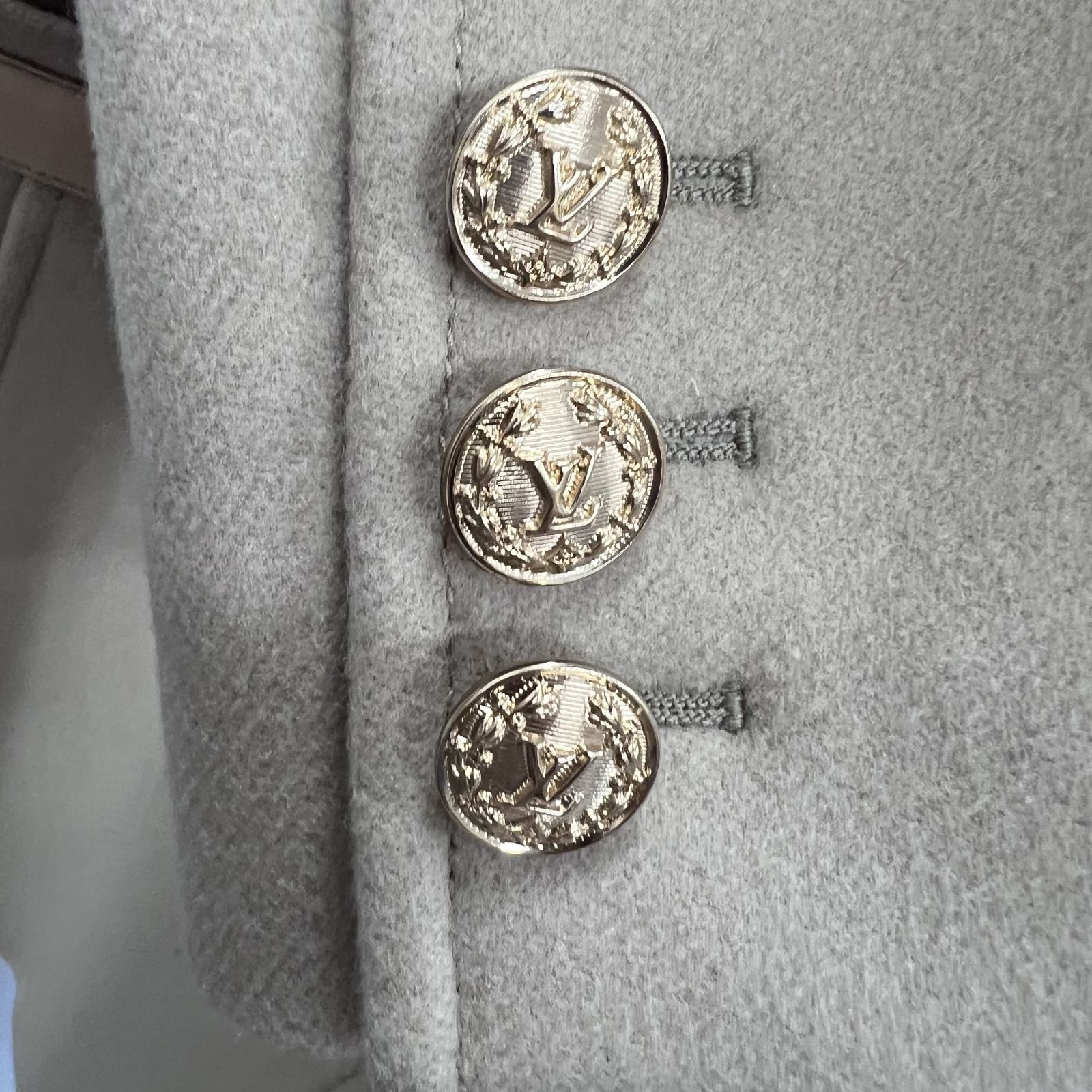 極美品 LOUIS VUITTON ルイ ヴィトン コート 23AW チェスターコート 