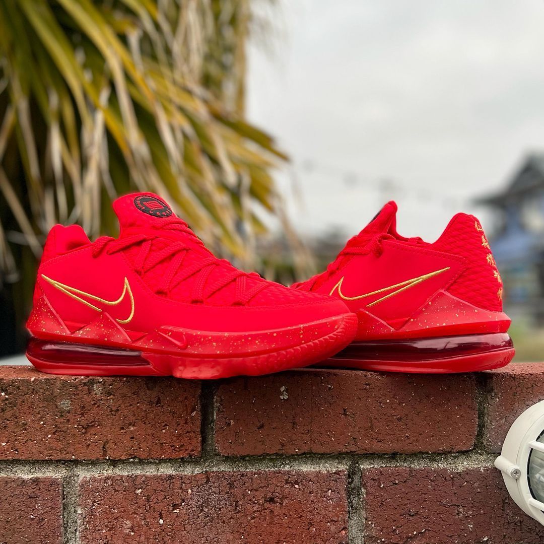 NIKE LEBRON XVII LOW PH EP 'UNIVERSITY RED' ナイキ レブロン 17