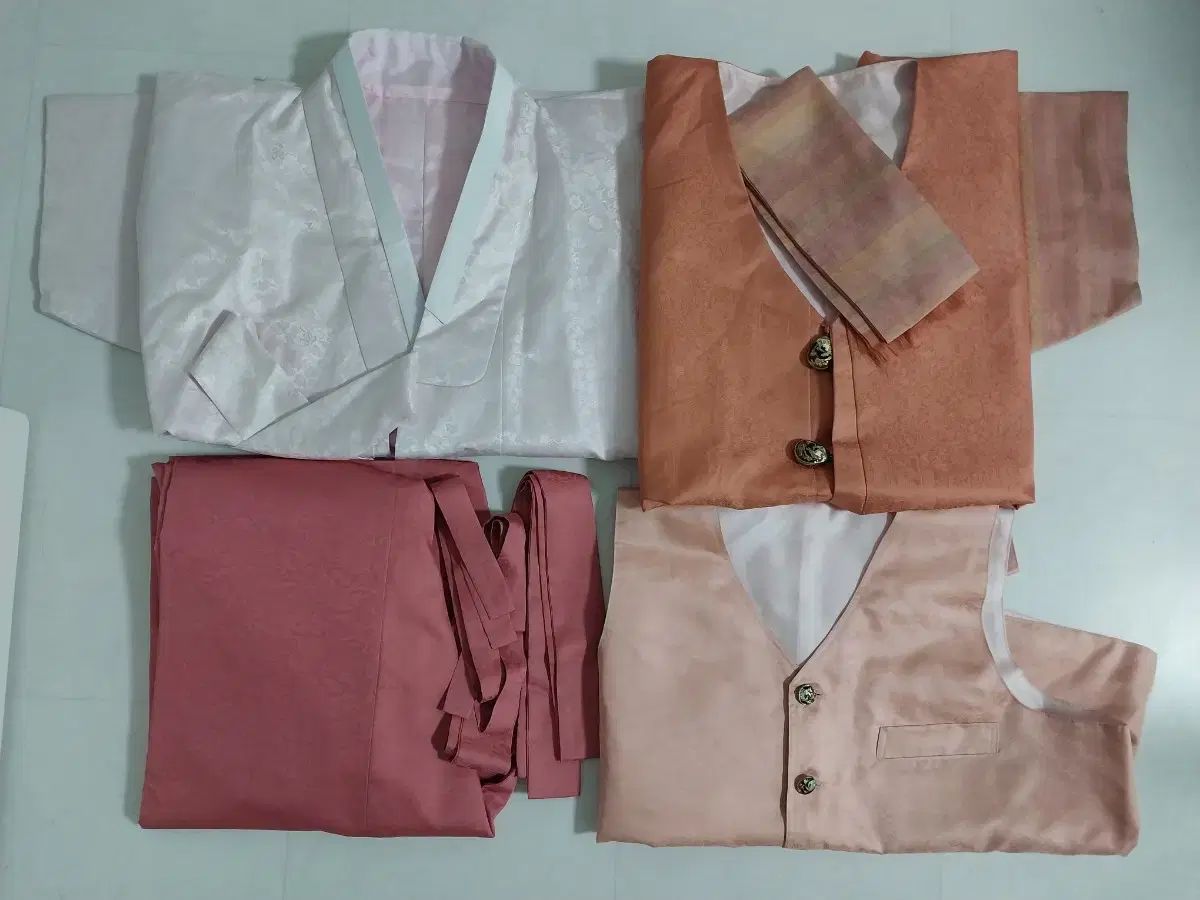 メンズ韓服セット XL ジャゴリ パンツ ベスト マゴサ マフラー