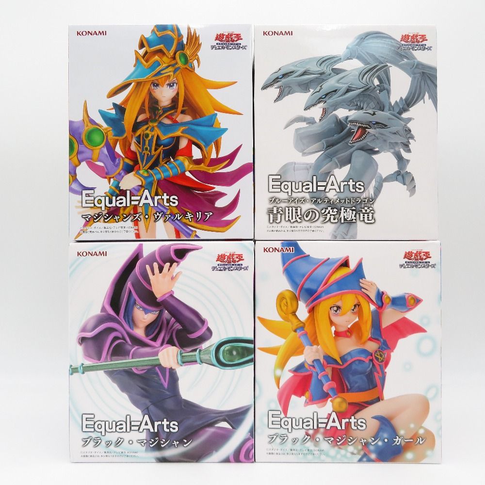 フィギュア 遊戯王 Equal=Arts 4種セット フィギュア 未開封品