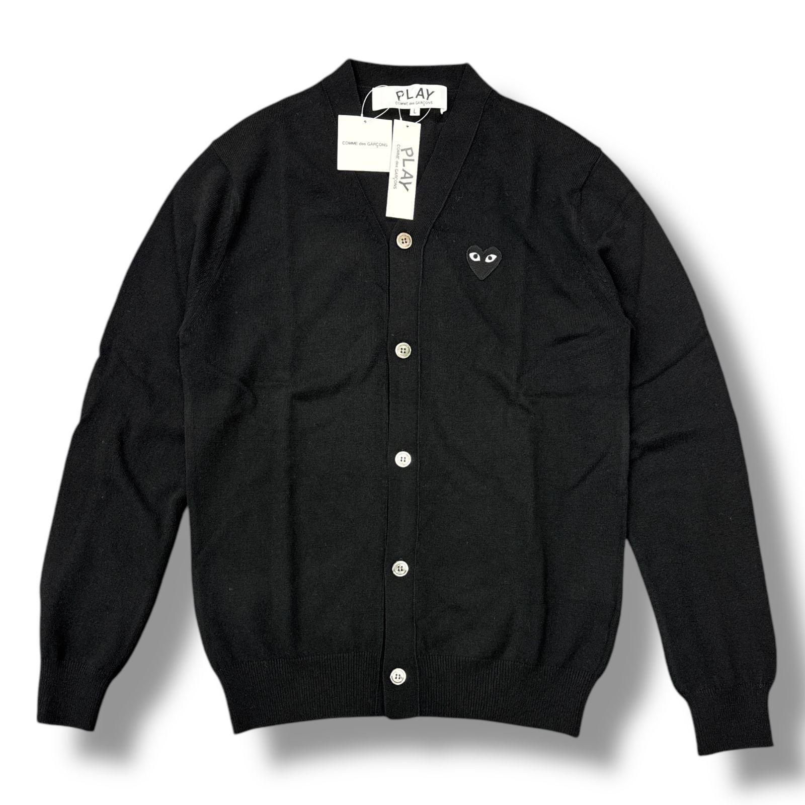 参考上代31350円 未使用品 PLAY COMME des GARCONS 24AW Vネック 
