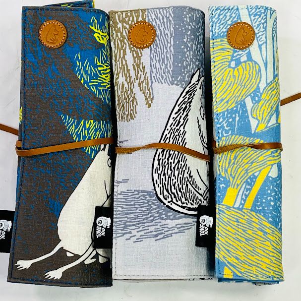 未使用】ムーミン展限定 ロールペンケース 3個セット トーベ