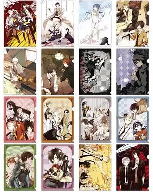クリアファイル 全16種セット 文豪ストレイドッグス ぷちクリアファイル