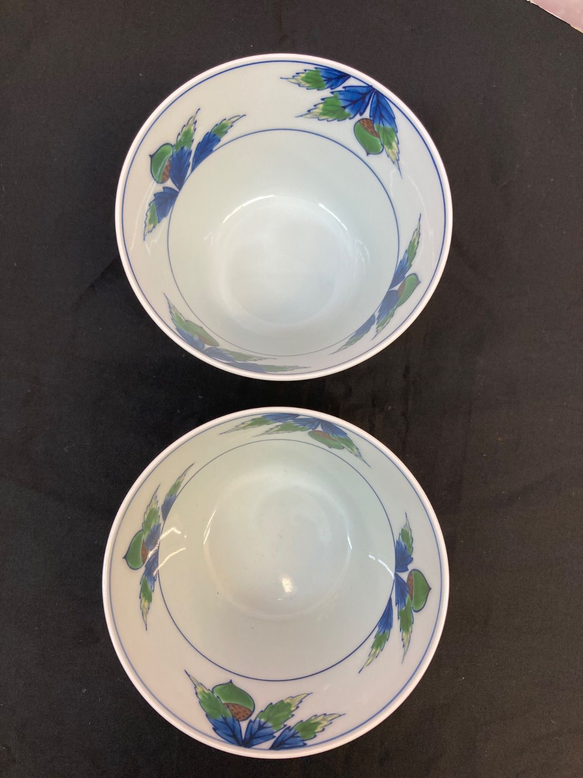 広店】有田焼 源右衛門窯 染錦 栗絵 鉢 盛鉢 ボウル 2客組【 広店】有田焼 源右衛門窯 染錦 栗絵 鉢 盛鉢 ボウル 2客組【