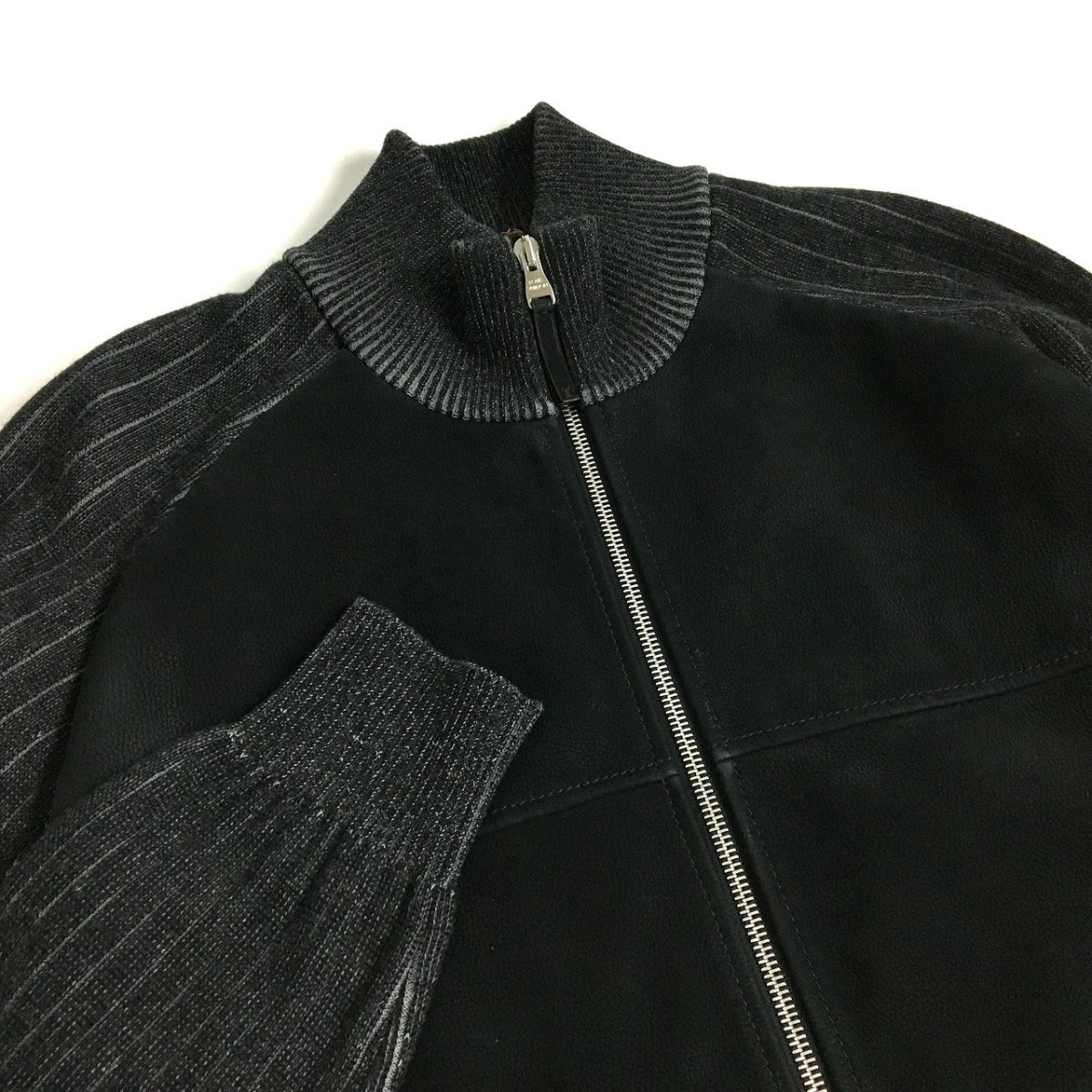美品□ルイヴィトン HGN11WIYV レザー切り替え 裏地モノグラム 